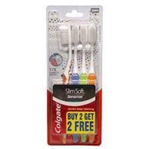 Colgate slim soft sensitive t/b buy 2 get 2